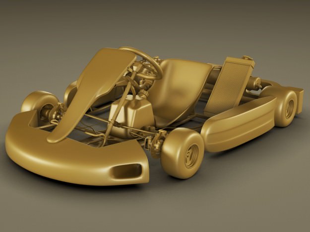 Go-kart go kart 3D model_14