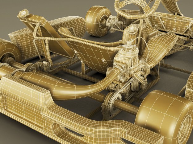 Go-kart go kart 3D model_22