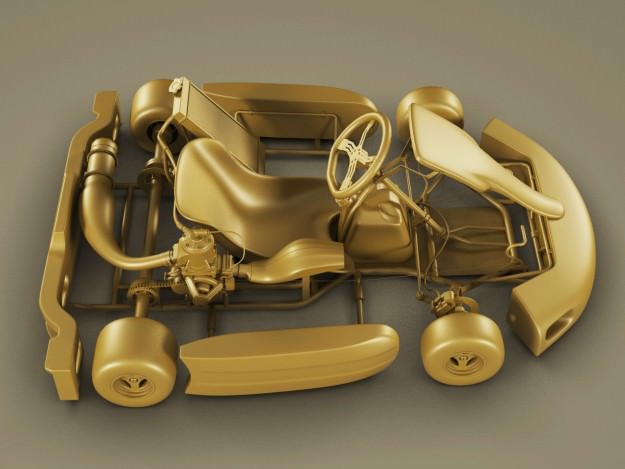 Go-kart go kart 3D model_16