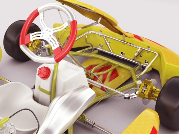 Go-kart go kart 3D model_9