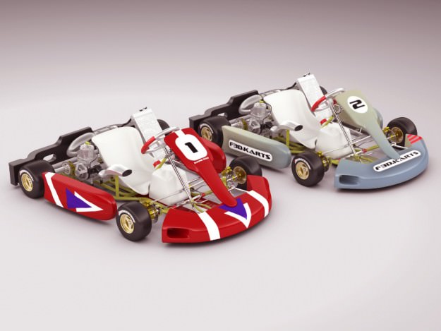 Go-kart go kart 3D model_12