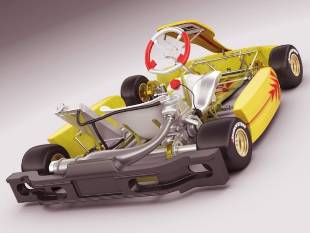Go-kart go kart 3D model_1
