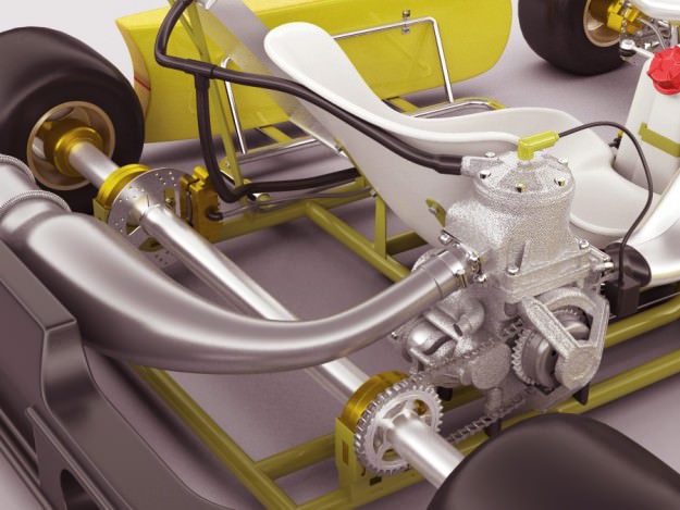 Go-kart go kart 3D model_10