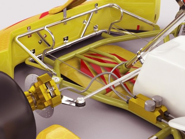 Go-kart go kart 3D model_8