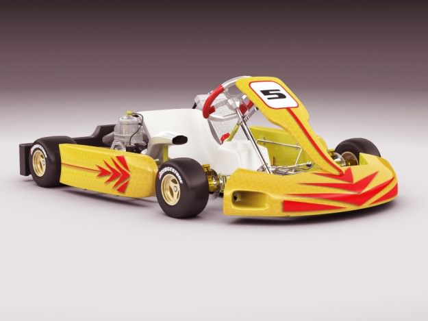 Go-kart go kart 3D model_7