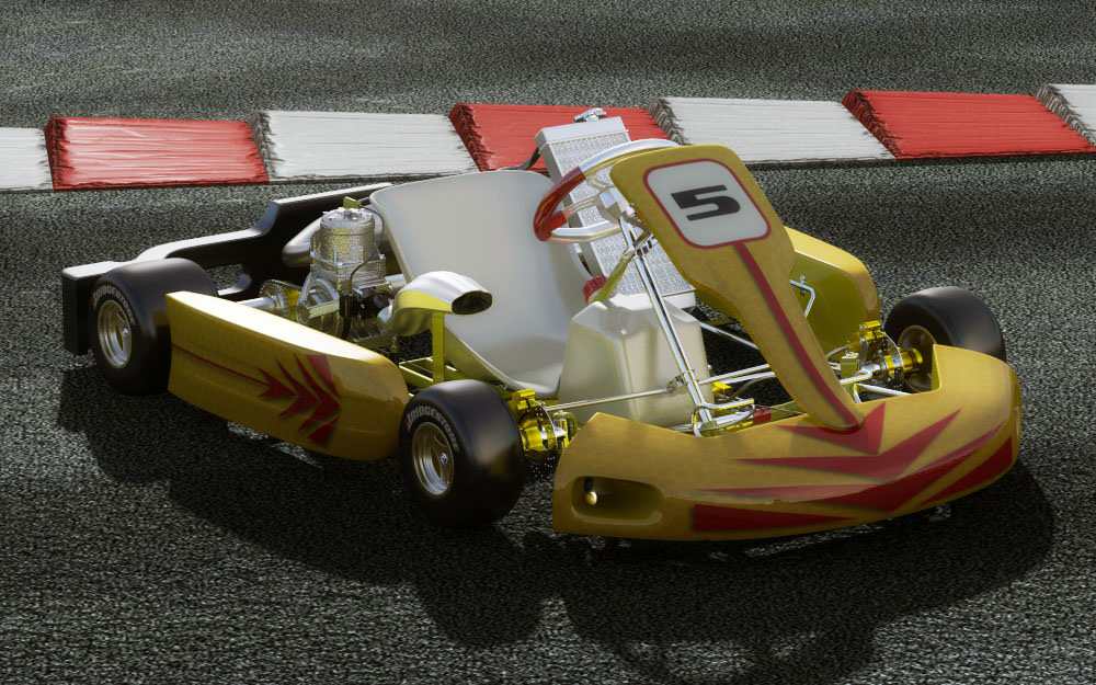 Go-kart go kart 3D model_23
