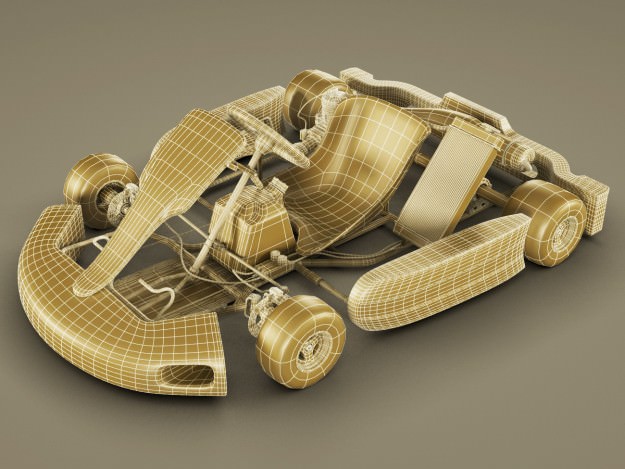 Go-kart go kart 3D model_21