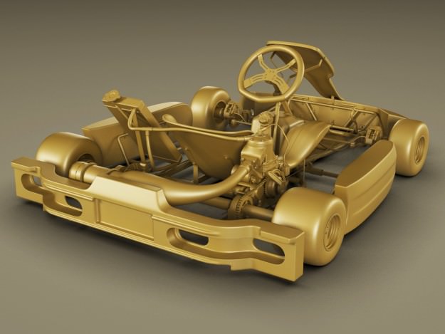 Go-kart go kart 3D model_15