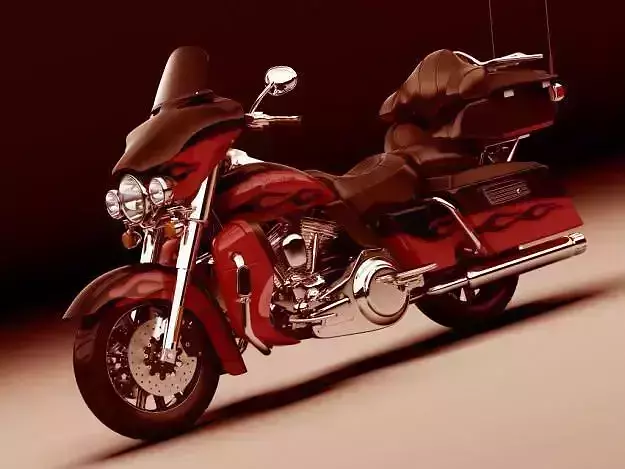 Harley Davidson Electra CVO 3D model