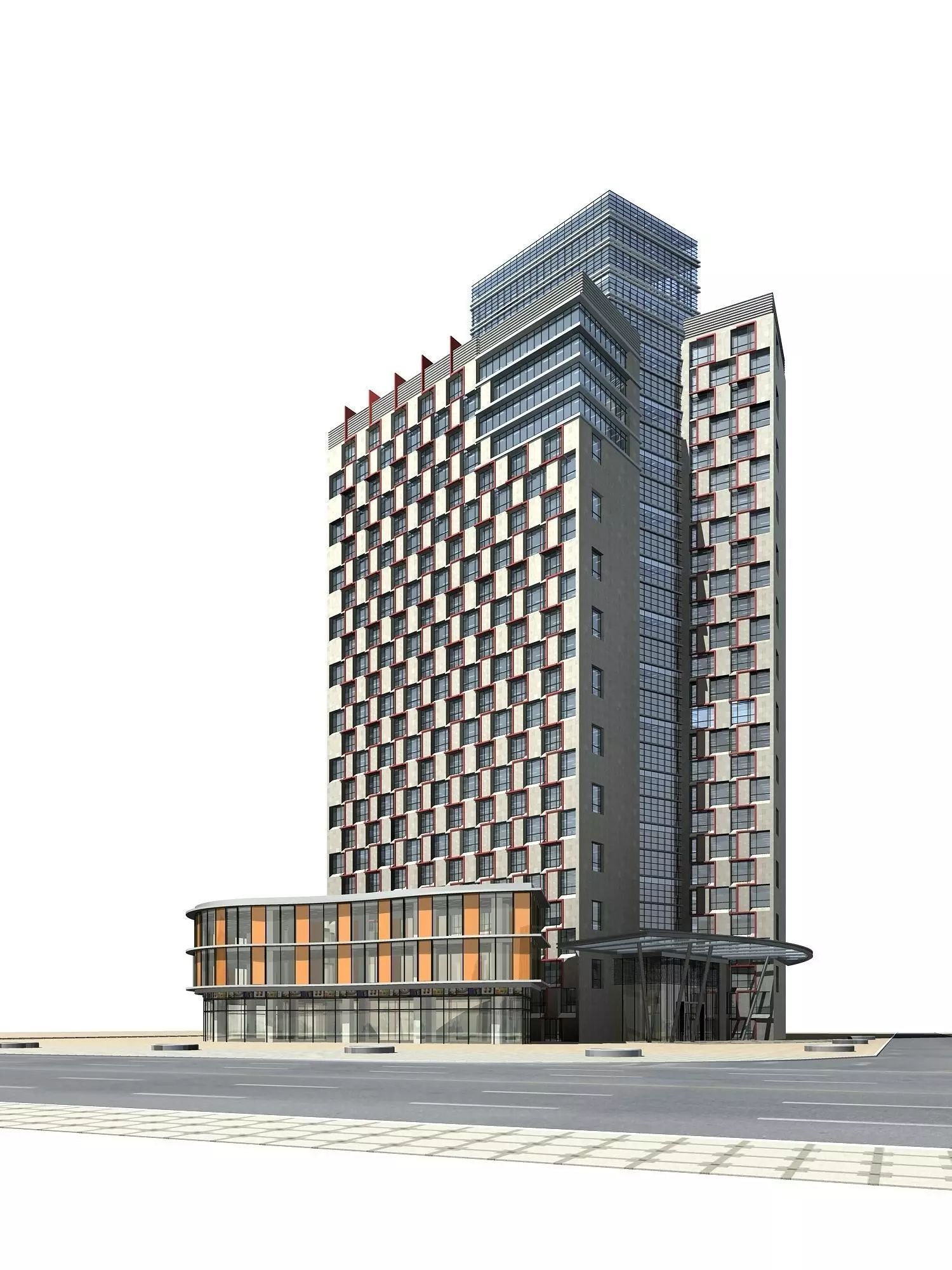 Office Building 3D model | CGTrader