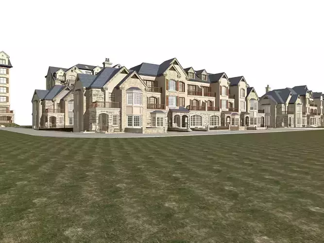 Villa residential building