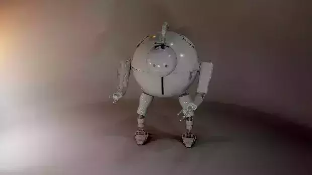 Round Robot Free 3D print model