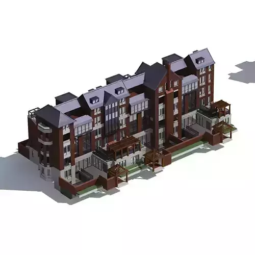 Villa apartment building