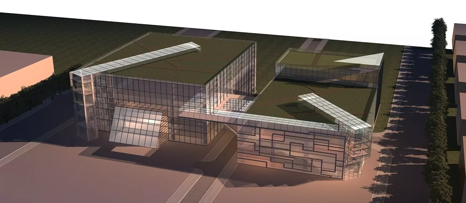 Commercial Building 3D model | CGTrader