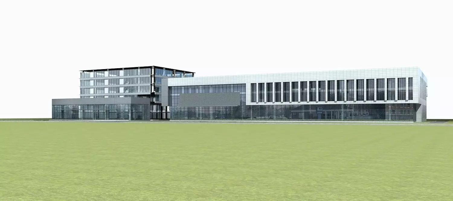 Office Building 3D model_0