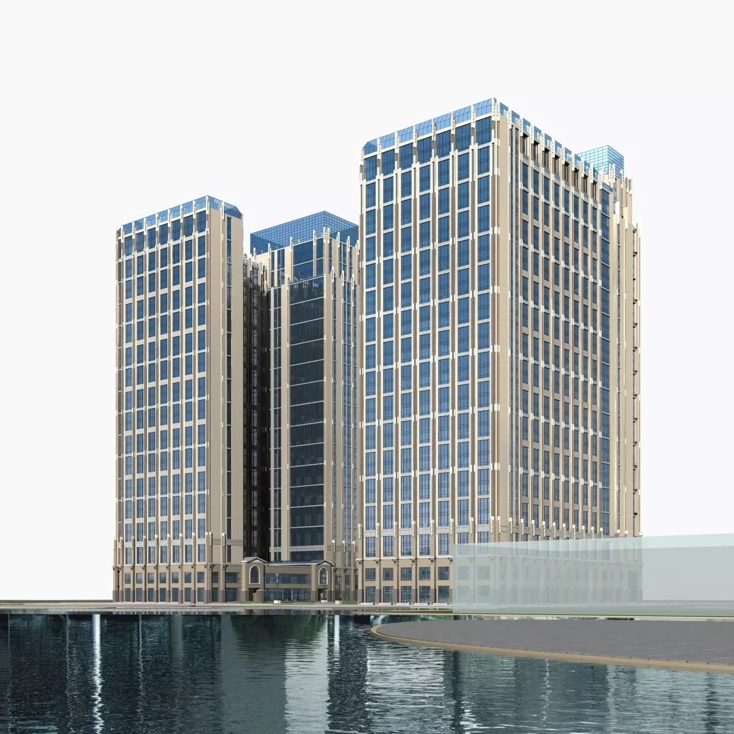 Office Building 3D model | CGTrader