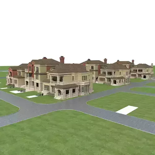 Villa residential neighborhood