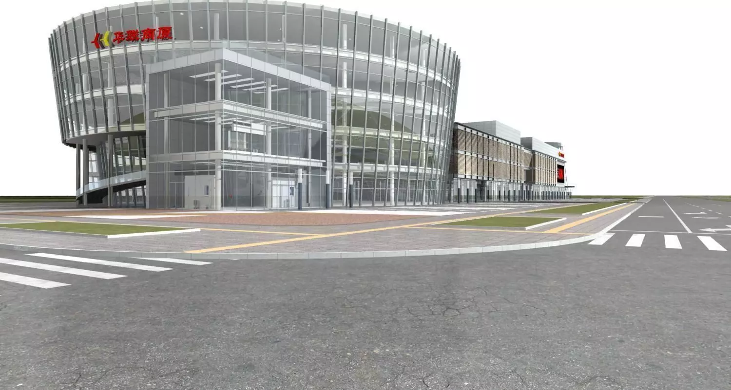 Commercial Building 3D model | CGTrader