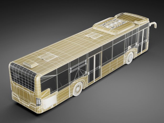 Mercedes Citaro 2012 3D model_21