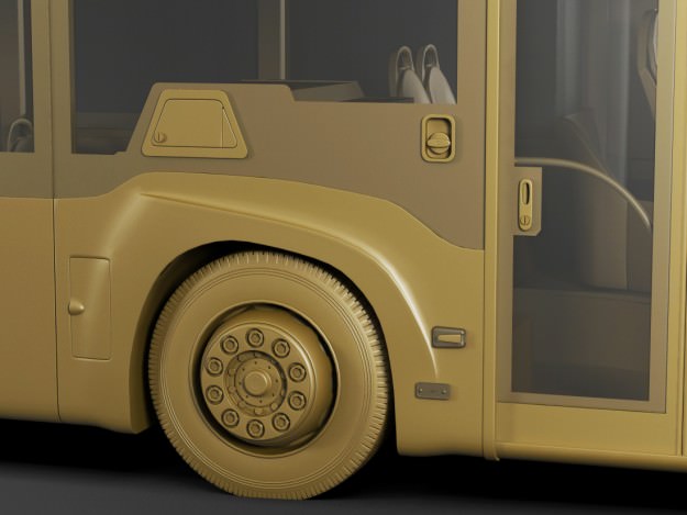 Mercedes Citaro 2012 3D model_17