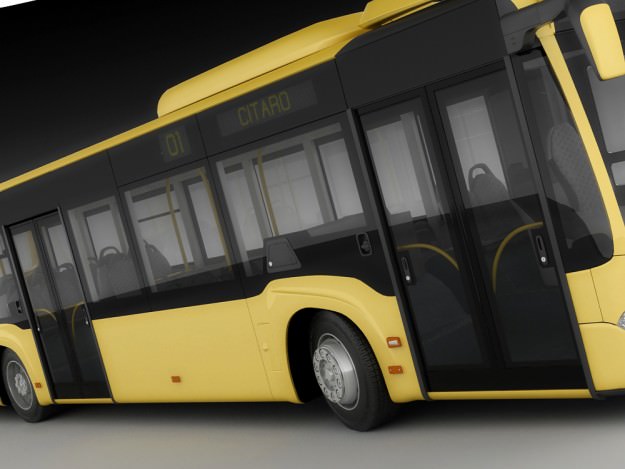 Mercedes Citaro 2012 3D model_9