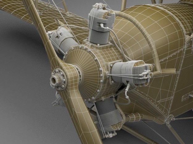 Po-2 Polikarpov Soviet biplane 3D model_23