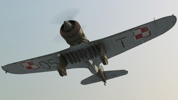 Pzl 23 Karas light bomber 3D model_18