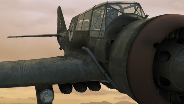 Pzl 23 Karas light bomber 3D model_16