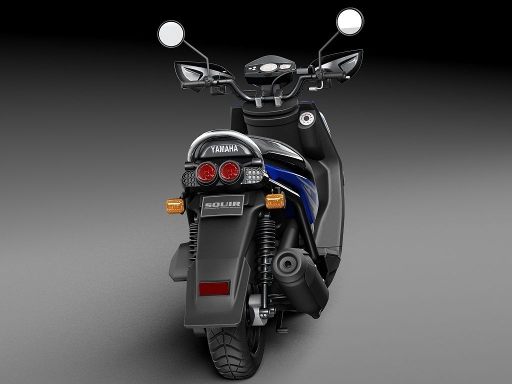 Yamaha Zuma 125 Scooter 2014 3D model_6