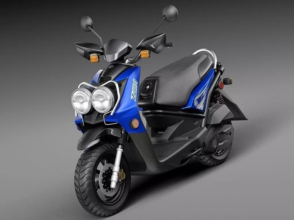 Yamaha Zuma 125 Scooter 2014 3D model_0