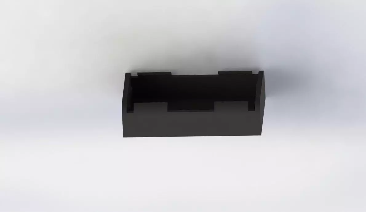 AA Battery Case or holder 2 EA Free 3D print model_0