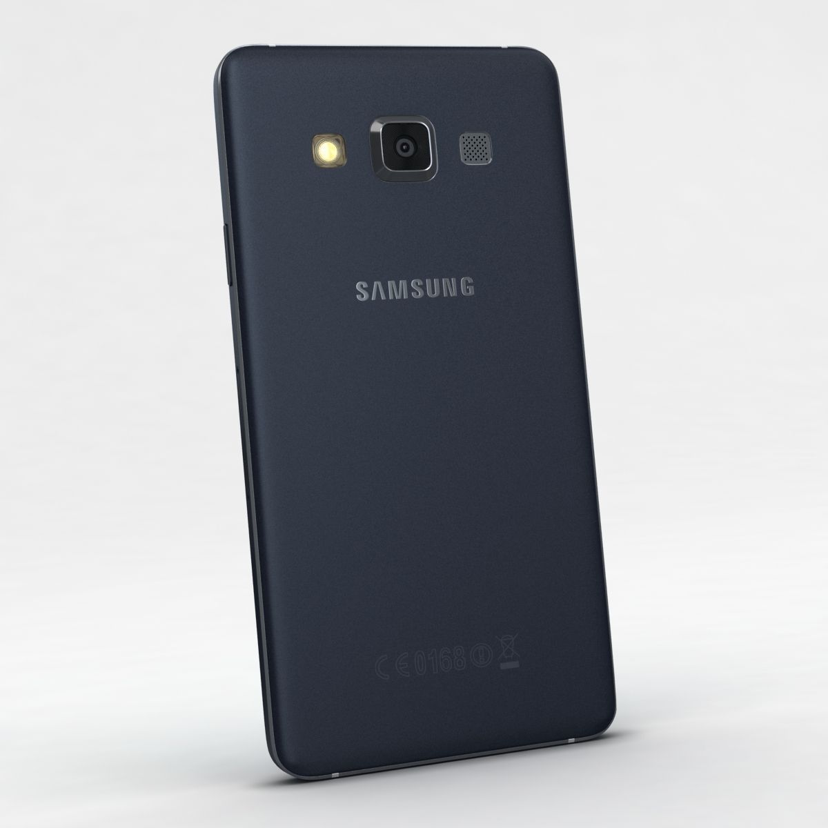 Samsung Galaxy A3 and A3 Duos Black 3D model_4