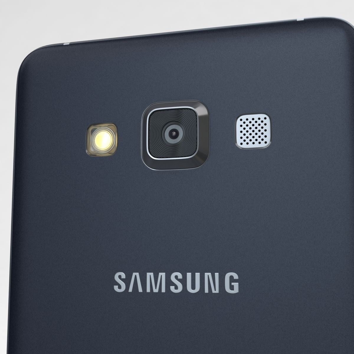 Samsung Galaxy A3 and A3 Duos Black 3D model_15