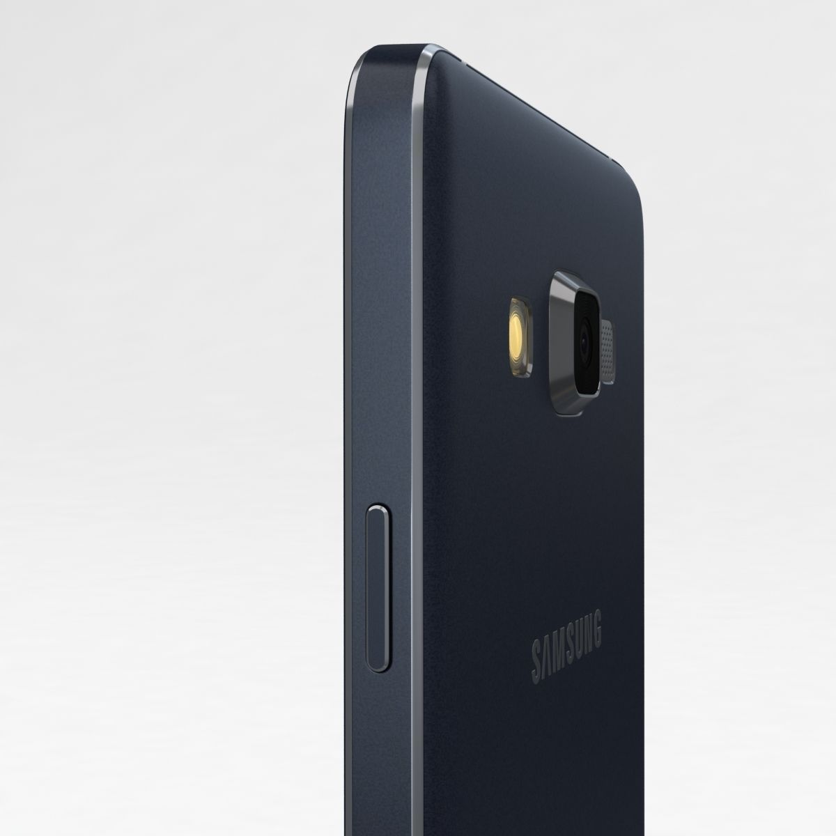 Samsung Galaxy A3 and A3 Duos Black 3D model_16