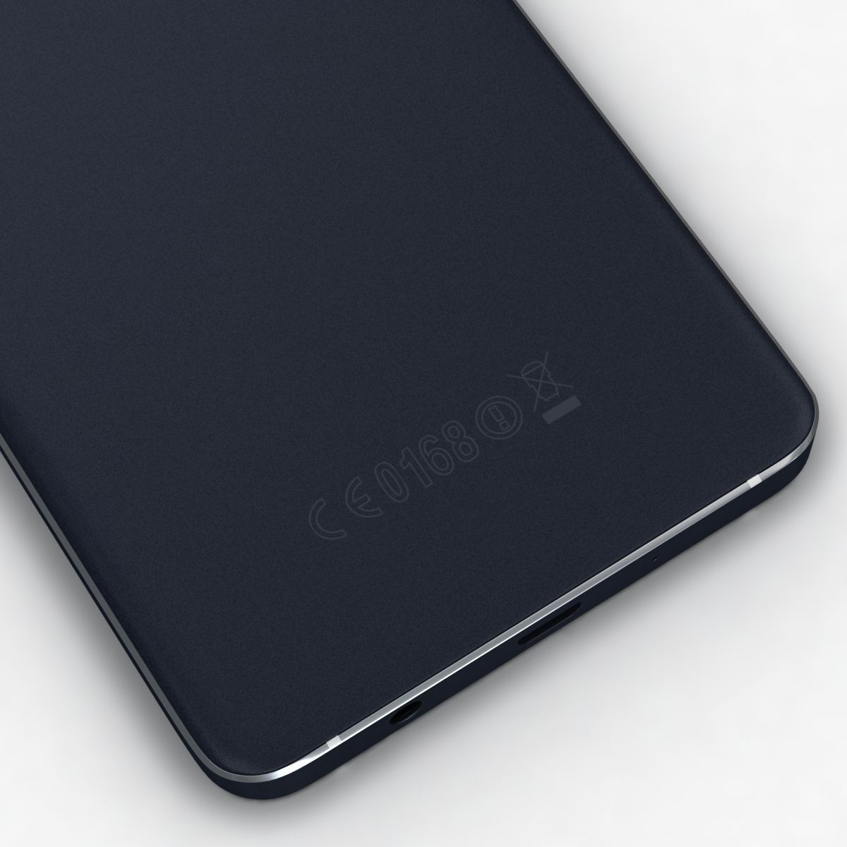 Samsung Galaxy A3 and A3 Duos Black 3D model_14