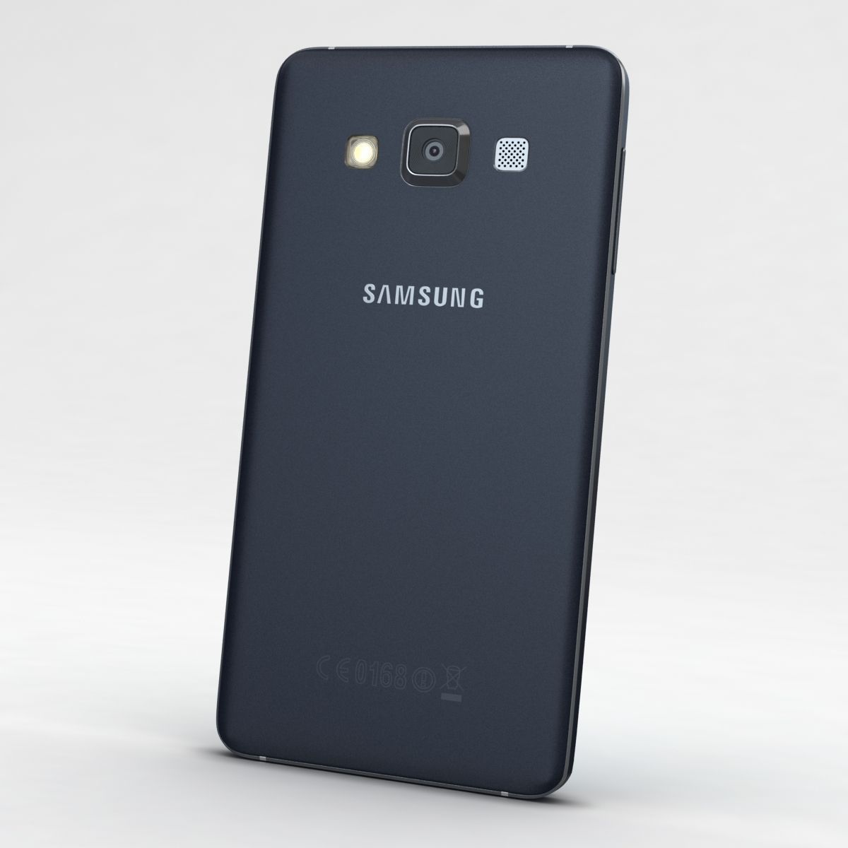 Samsung Galaxy A3 and A3 Duos Black 3D model_3