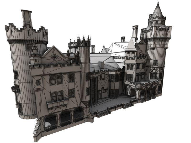 Casa Loma 3D model_19