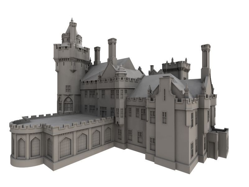 Casa Loma 3D model_2