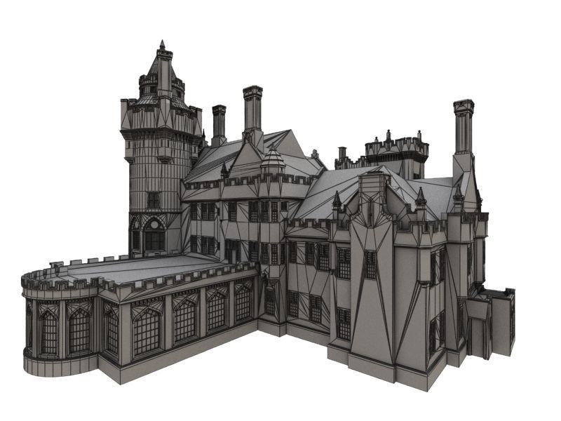 Casa Loma 3D model_13