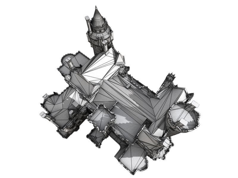 Casa Loma 3D model_12