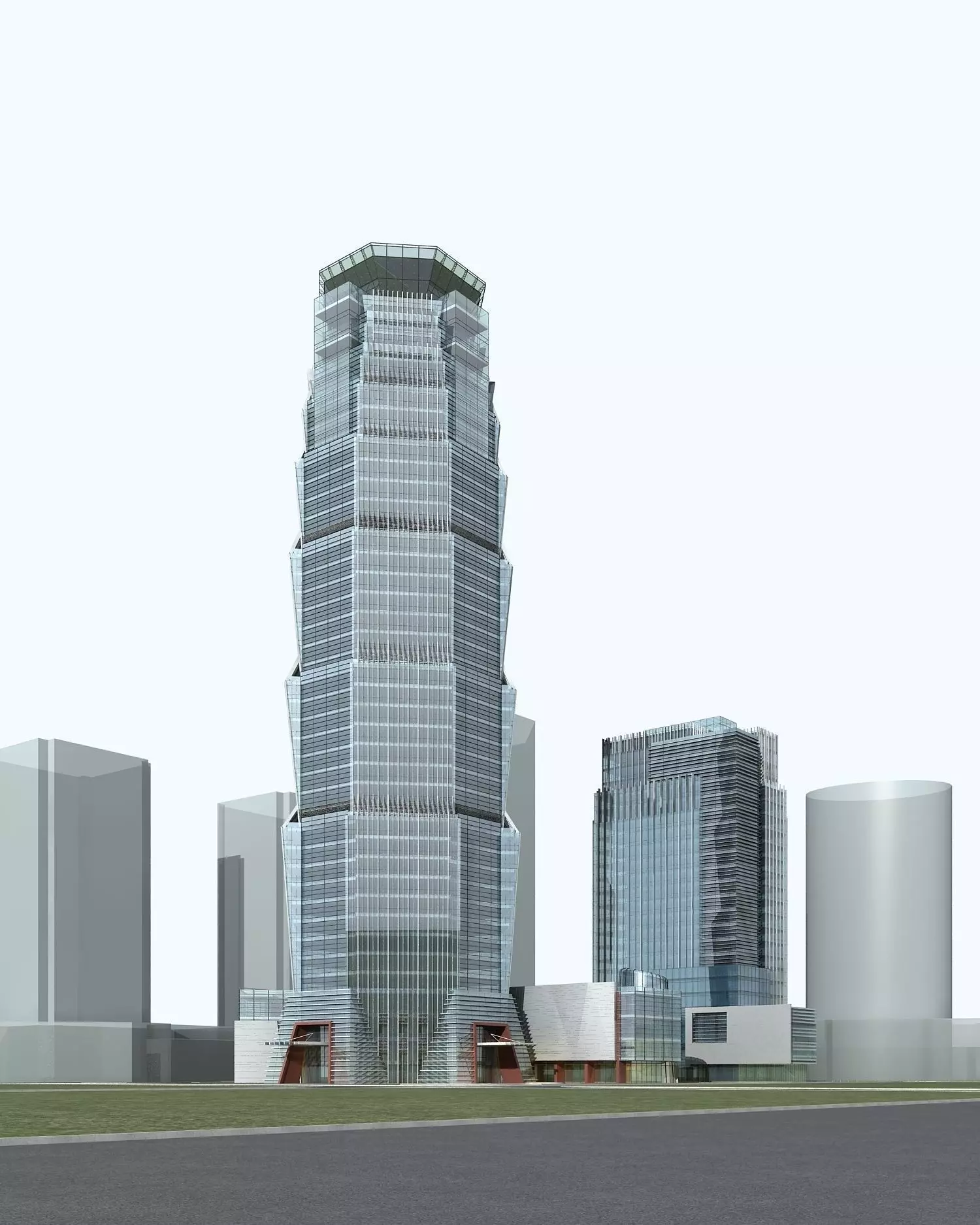 Office Building 3D model | CGTrader