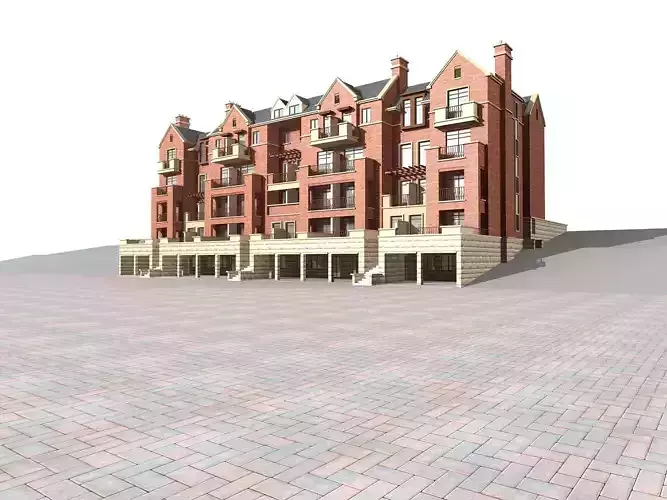 Villa apartment building