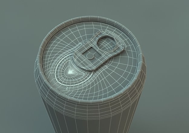 BeerCan 02 3D model_2