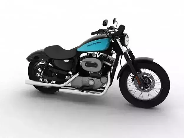 Harley-Davidson XL1200 Sportster Nightster 2012 3D model