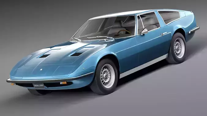 Maserati Indy 1973 3D model