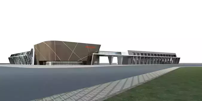 Office Building 3D model