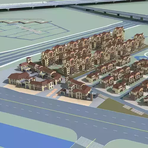 Villa residential area in china