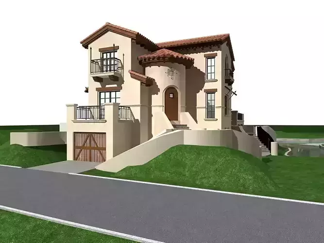 Villa mediterranean house plans