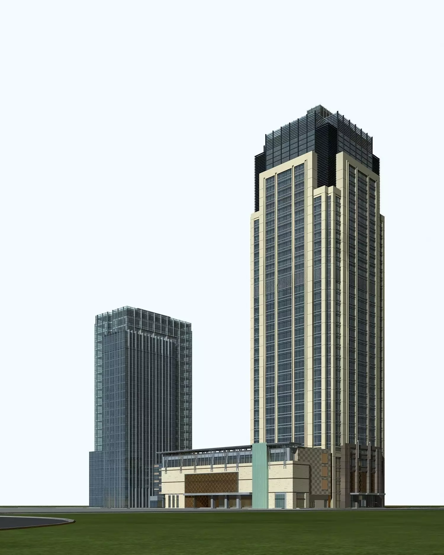 Office Building 3D model | CGTrader