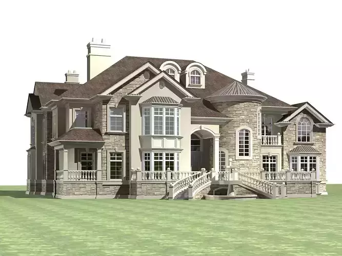 Villa french country house plans